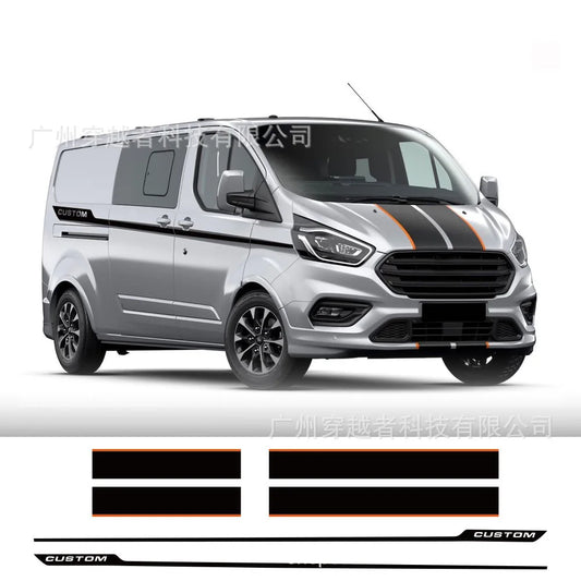 Ford Transit Tourneo Camping Car Modification Sticker Suitable For Car Engine Cover Side Rear Door Decal Sport Customization