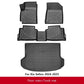 TPE Car Floor Mats for Kia Seltos 2024-2025 All-Weather Waterproof Non-Slip Trunk Protector Left-Hand Drive Car Interior Parts