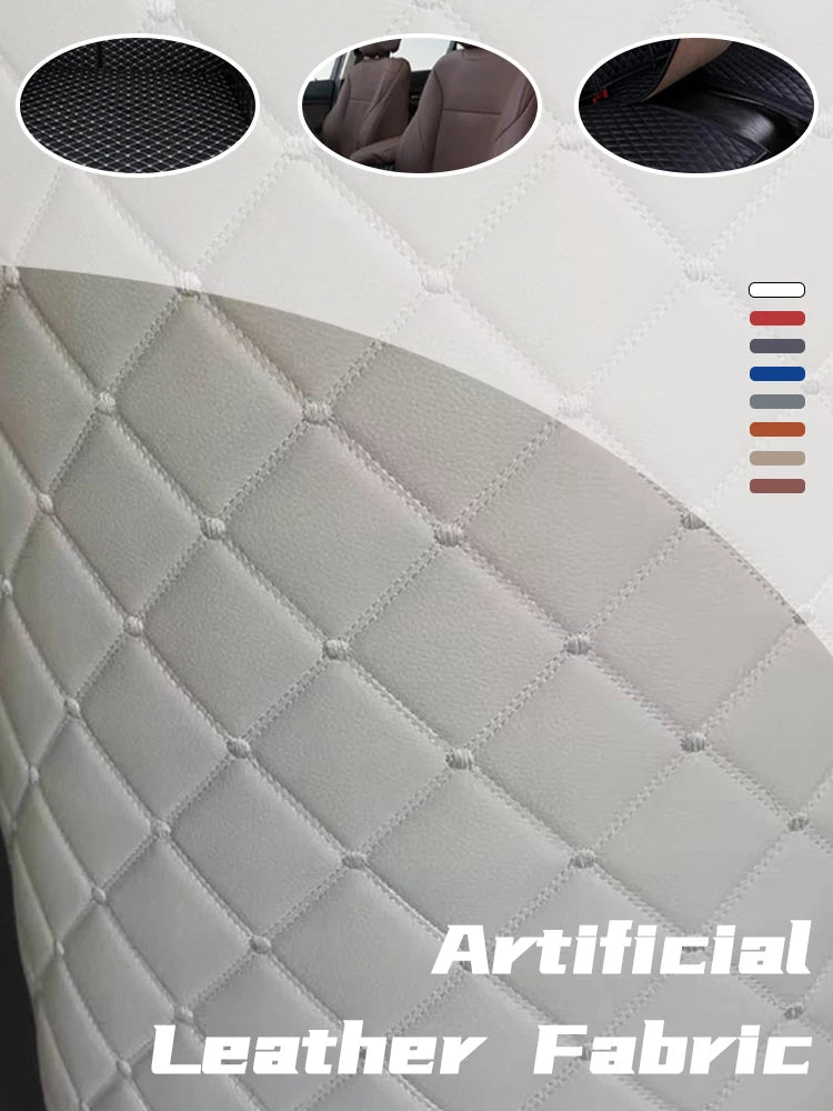 100*155cm Thick Artificial PU Leather Fabric For Upholstery Furniture Car Floor Background Wall Sliding Door Decor Faux Leather