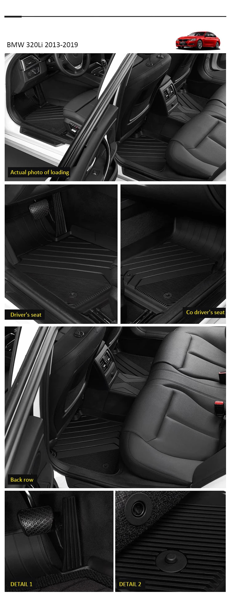 TPE Auto Floor Mats For Hyundai Ioniq 5 N Cars Accessories 2024 2025 2026 Cargo Liner Rug Foot Pad Cover Rugs Water Proof Mat