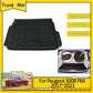 Car Trunk Mats For Peugeot 3008 MK2 P84 2017 2018 2019 2020 2021 2022 2023 Accsesories Auto Anti-Slip Pads EVA Waterproof Carpet