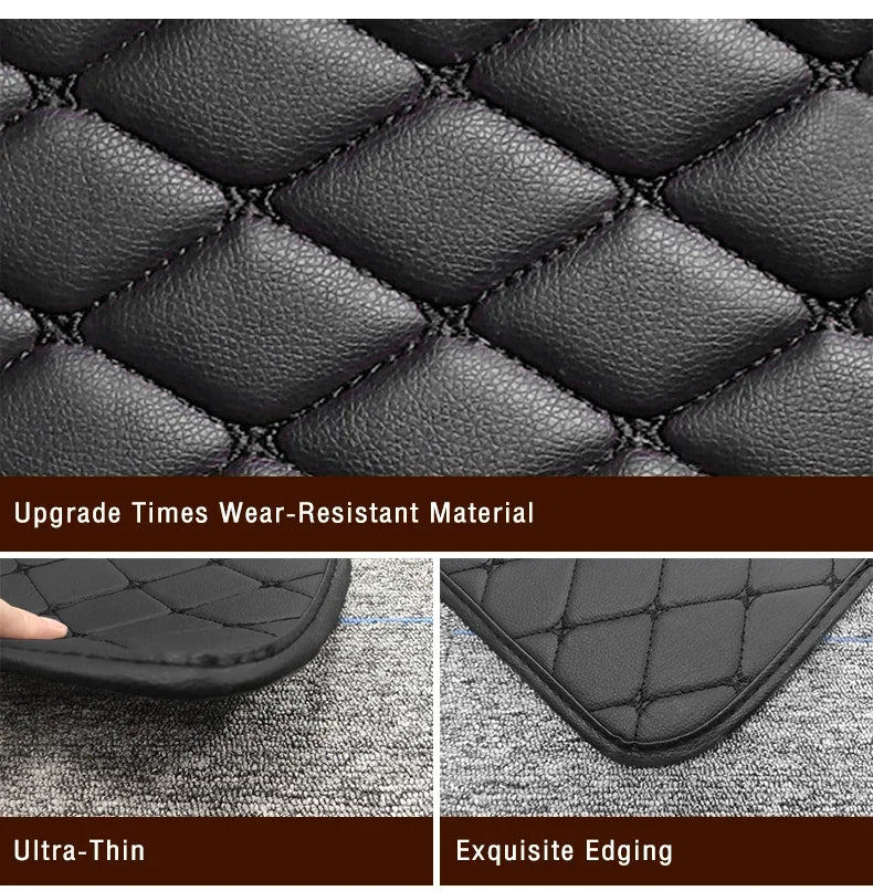 Universal General Car Floor Mats Floorlines Foot Pads Interior Carpets Waterproof Auto Rugs Styling Part Accessories Protective