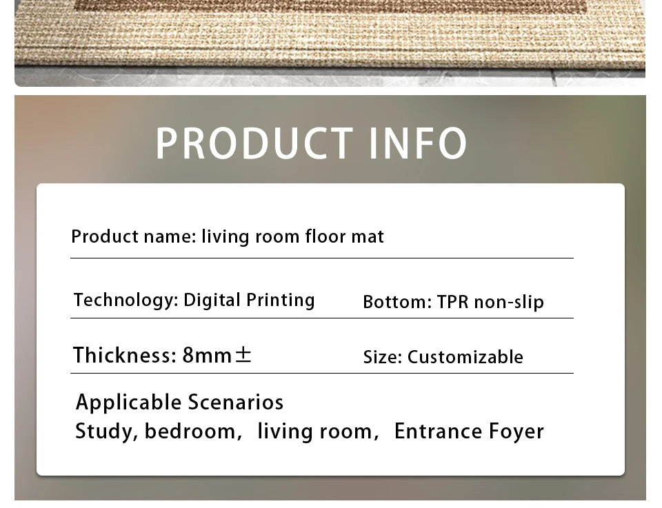 Carpet for Kitchen Rugs Non-slip Floor Mat Long Rug Home Decoration שטיח למטבח Tappeto Cucina Alfombras De Cocina