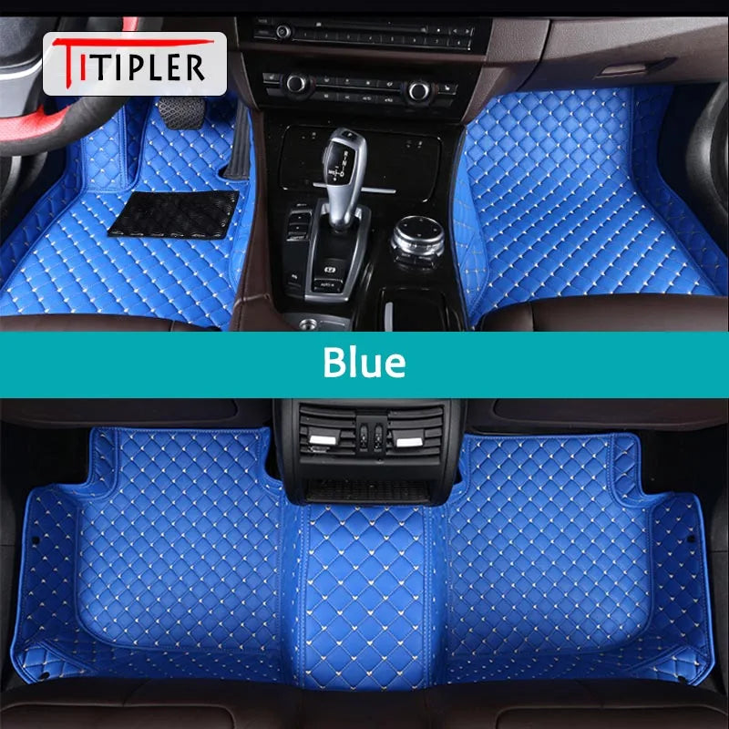 TITIPLER Custom Car Floor Mats For Alfa Romeo Stelvio Auto Carpets Foot Coche Accessorie