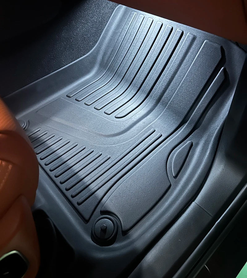 Wholesale Car Floor Mats for Lixiang L7 2023 2024 2025 Waterproof Non-slip Foot Pad TPE Car Carpet Black Floor Liners Trunk Mats