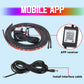 Universal Car Chassis Flexible LED Strip Light Remote /APP Control RGB Neon Light Ambient Atmosphere Lamp Auto Accessories Kit