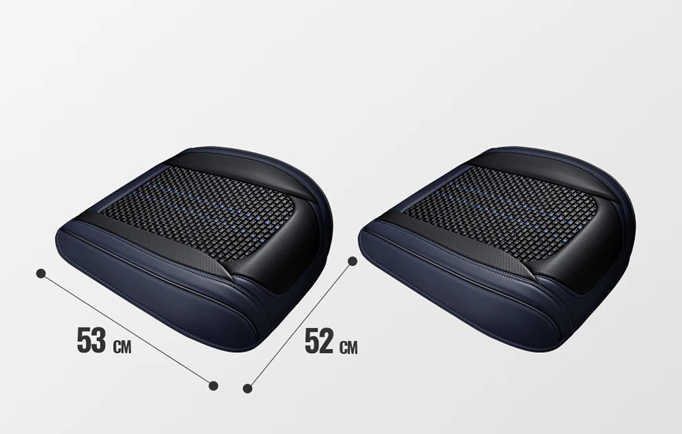 Leather Front Car Seat Protectors Covers Cushion Luxury Waterproof For i40 g30 nissan qashqai j10 kicks aveo byd sealion 6