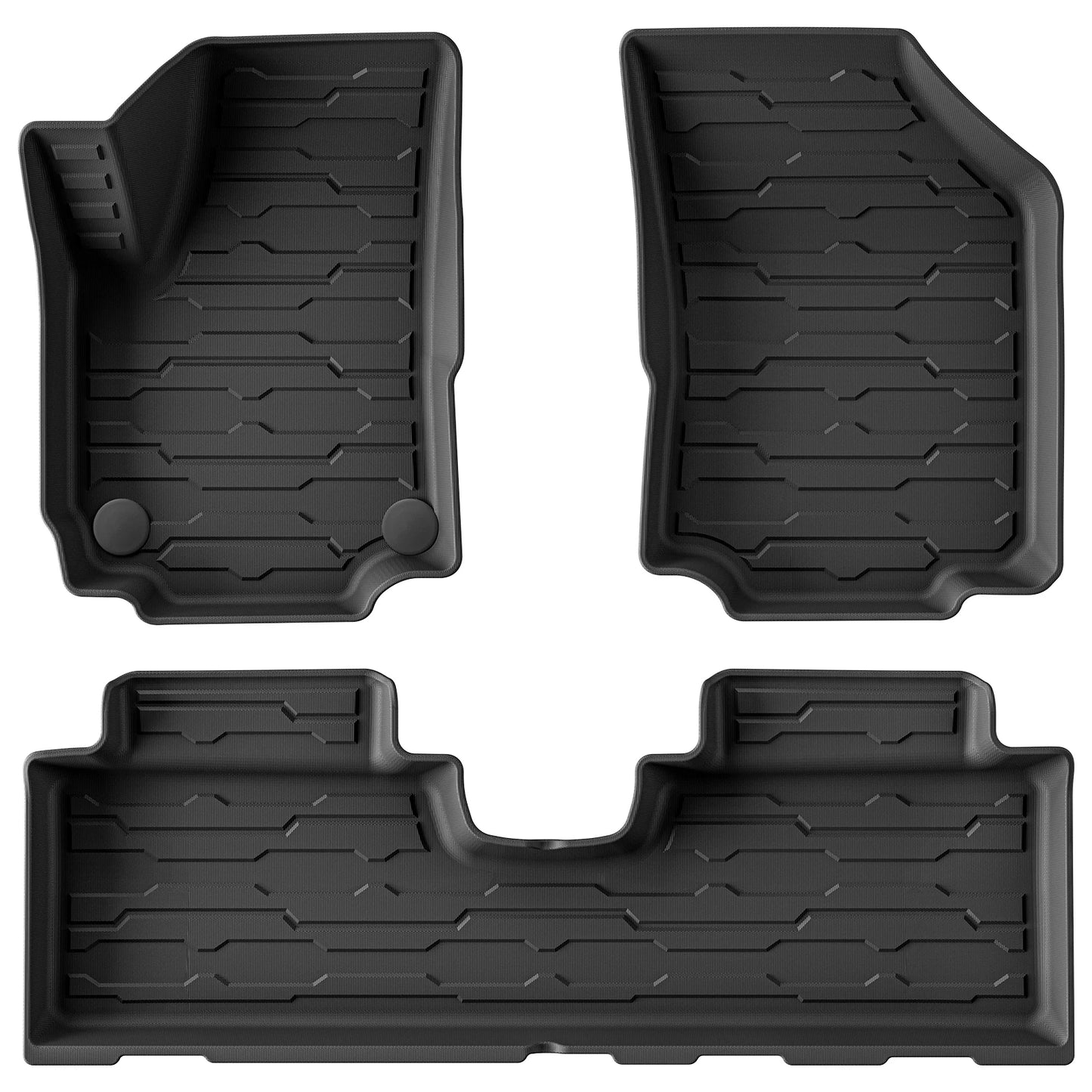 for GMC Terrain Chevrolet Equinox 2018 - 2024 TPE 3D Car Floor Mats Trunk Backrest Pad Waterproof Protective Left Rudder