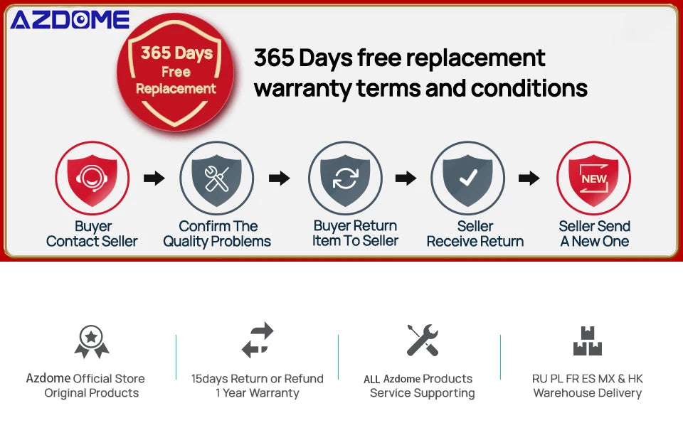 AZDOME PG17 12" WiFi Mirror Dash Cam 4K Front and 1080P Rear View Mirror Camera for Cars Dual Camera Waterproof Backup Camera