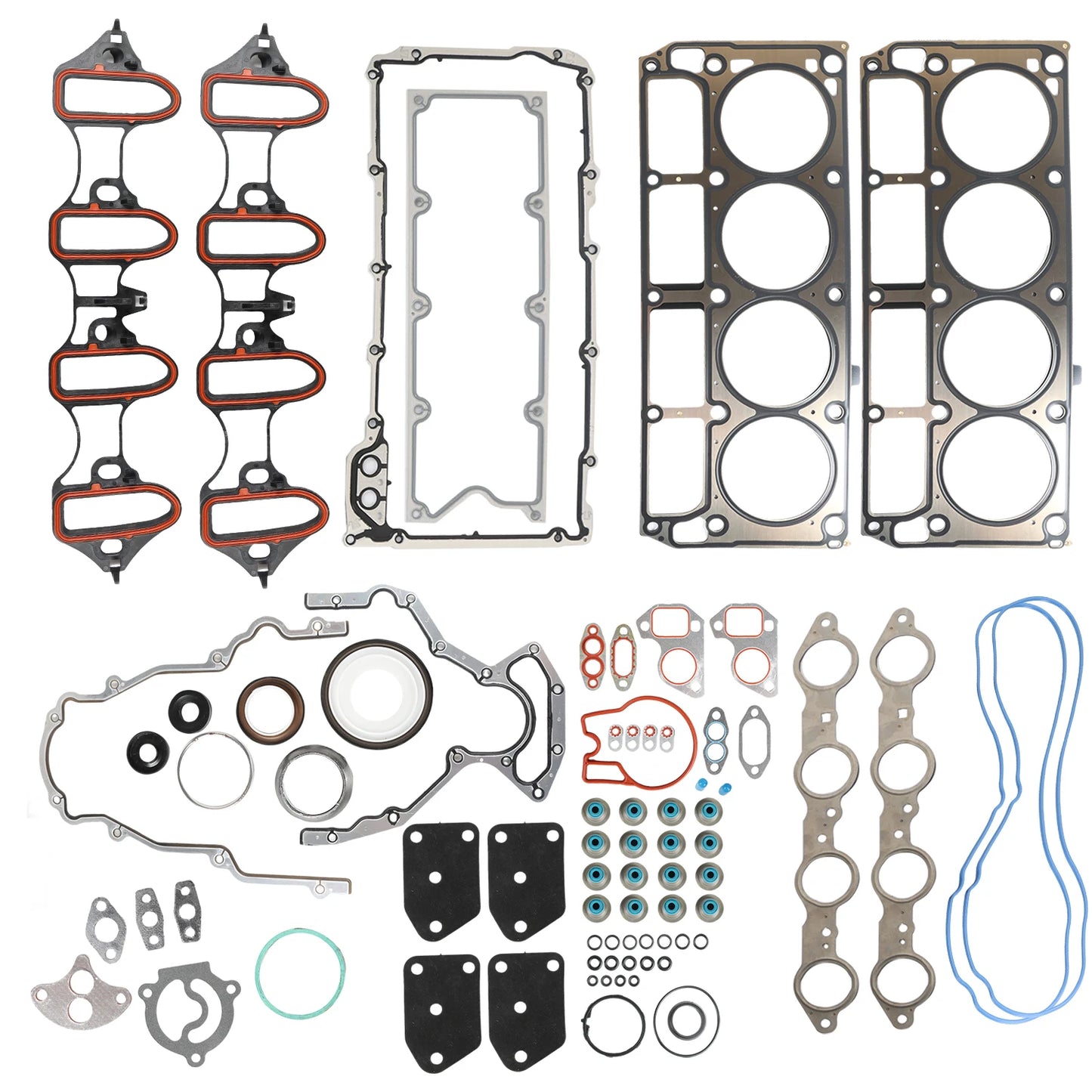 1set Full Gasket Set HS26191PT-1 For Chevrolet Tahoe Suburban GMC Yukon Buick Rainier 5.3L 4.8L New Car Parts