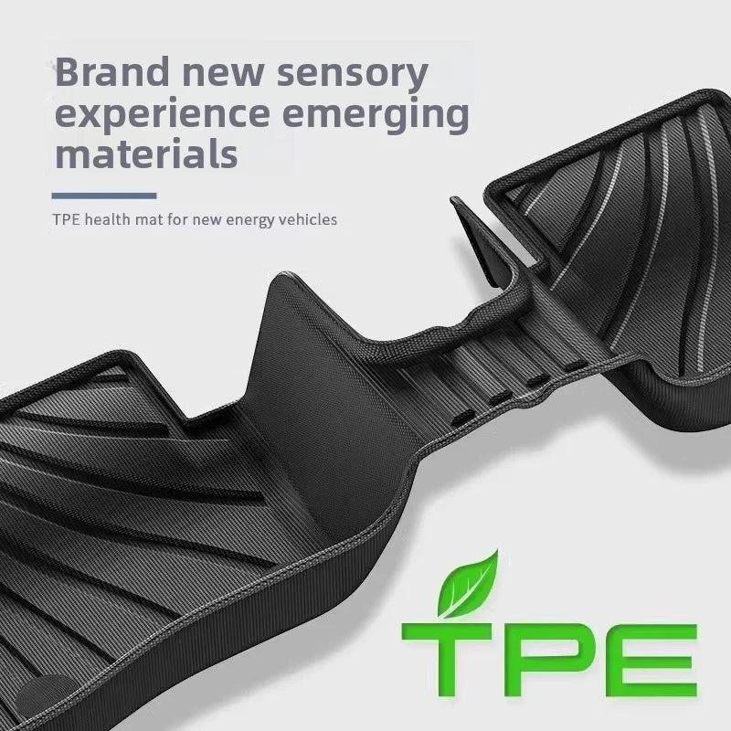 TPE Floor Mats For Peugeot E308/308 GT 2024-2025 hybrid LHD Waterproof Anti-Slip Custom Fit All-Weather accessories