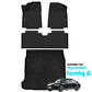 All Weather TPE Waterproof Floor Mats for 2023 2024 2025 Hyundai Ioniq 6 Trunk Mat 1st & 2nd Row Liner Cargo Liner Accessories