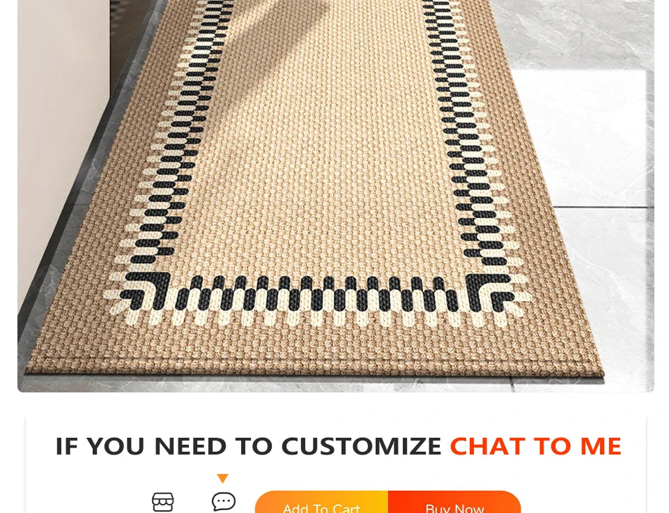 Carpet for Kitchen Rugs Non-slip Floor Mat Long Rug Home Decoration שטיח למטבח Tappeto Cucina Alfombras De Cocina