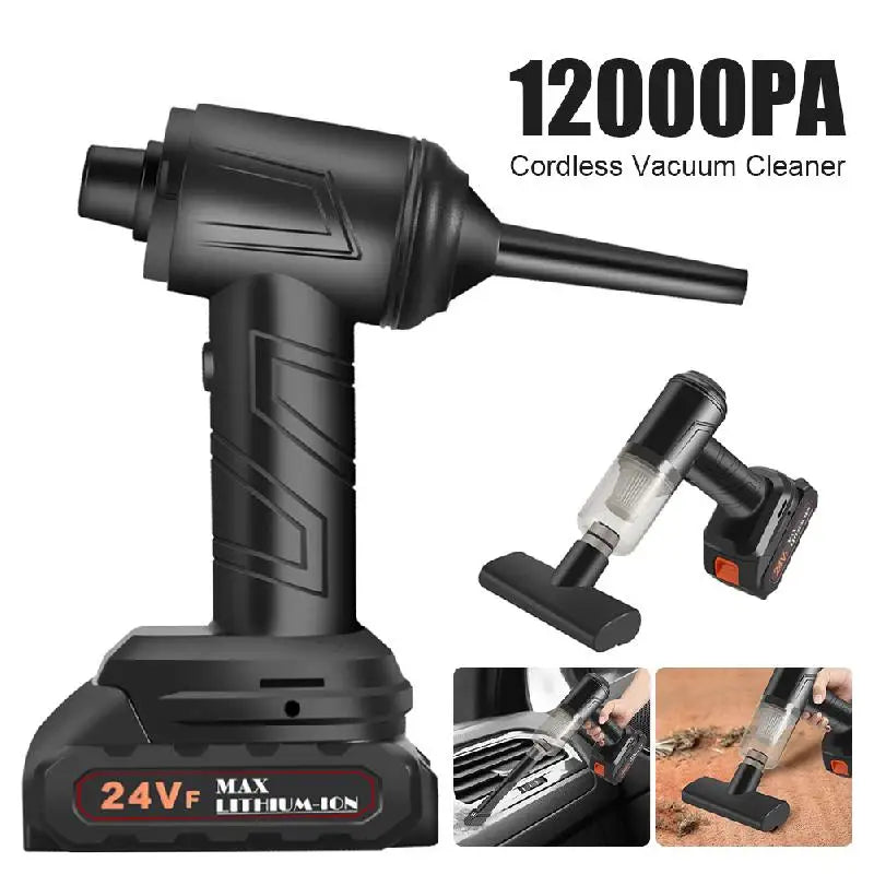 300W12000PA Strong Suction Handheld Portable Vacuum Rechargeable Mini Vacuum Cleaner Wireless Car Vacuum Cleaner Accessories