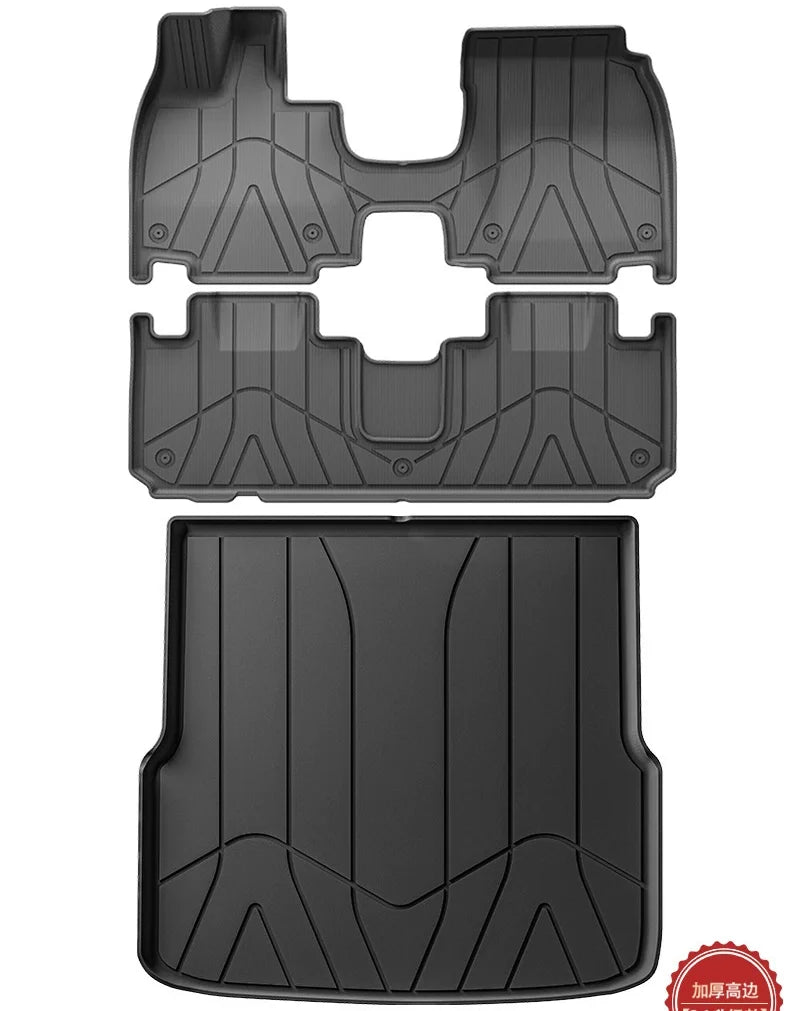 Use for Exeed Exlantix ET Car carpet ET floor mat Exlantix ET trunk mat Full Set Trimto Fit For Exlantix ET waterproof floor mat