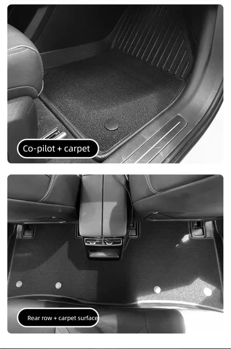 TPE Floor Mats For Peugeot E308/308 GT 2024-2025 hybrid LHD Waterproof Anti-Slip Custom Fit All-Weather accessories