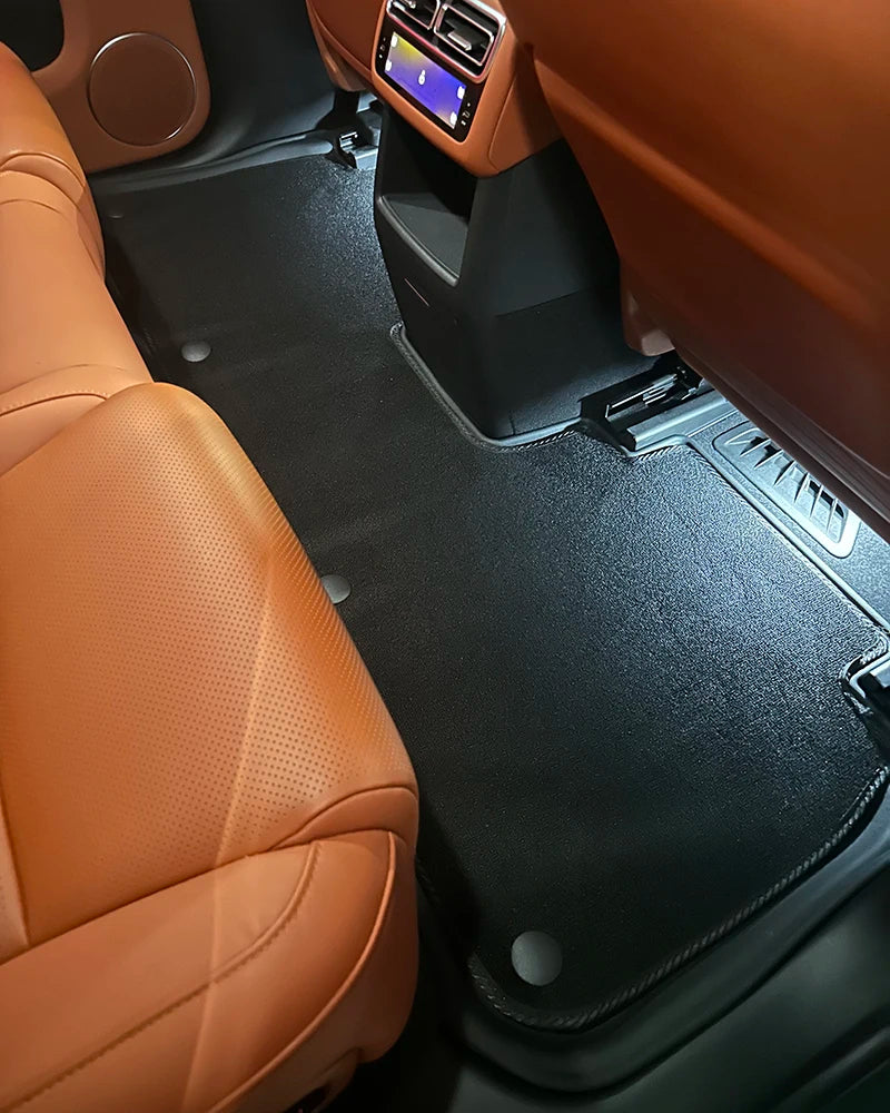 Wholesale Car Floor Mats for Lixiang L7 2023 2024 2025 Waterproof Non-slip Foot Pad TPE Car Carpet Black Floor Liners Trunk Mats