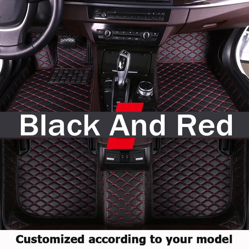 Floor Mats For VW Volkswagen Taos Tharu 2020~2023 Waterproof Tapetes Para Automovil Car Mats Alfombra para Auto Car Accessories