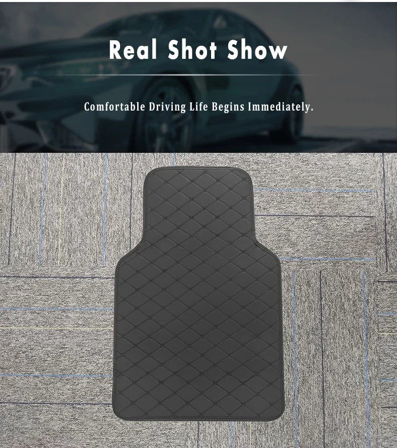 Universal General Car Floor Mats Floorlines Foot Pads Interior Carpets Waterproof Auto Rugs Styling Part Accessories Protective