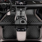 Custom Car Mats For Dacia Duster 2021~2023 Leather All Weather Waterproof Non-Slip Diamond Full Covered Personalized Black Red