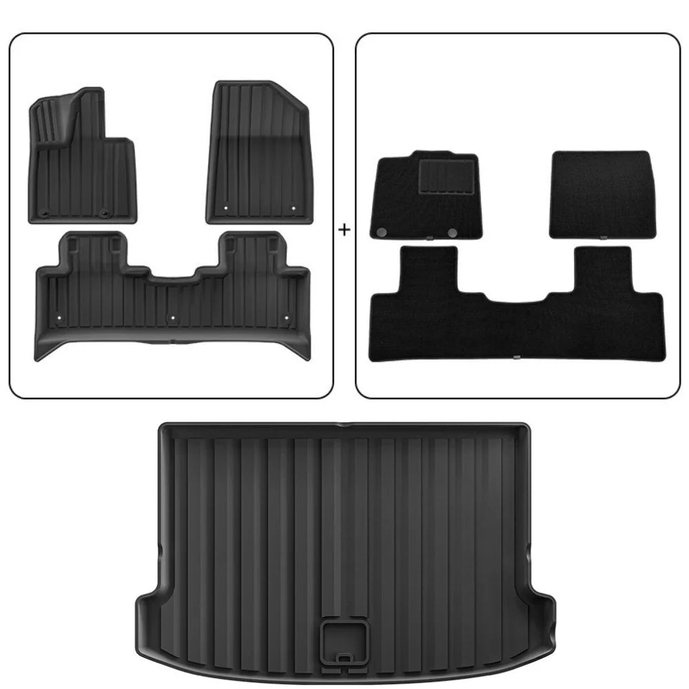 3D TPE Floor Mats & Cargo Liners For 2025 Formula Leopard TAI 3 All Weather TPE Waterproof Protector Interior Accessories