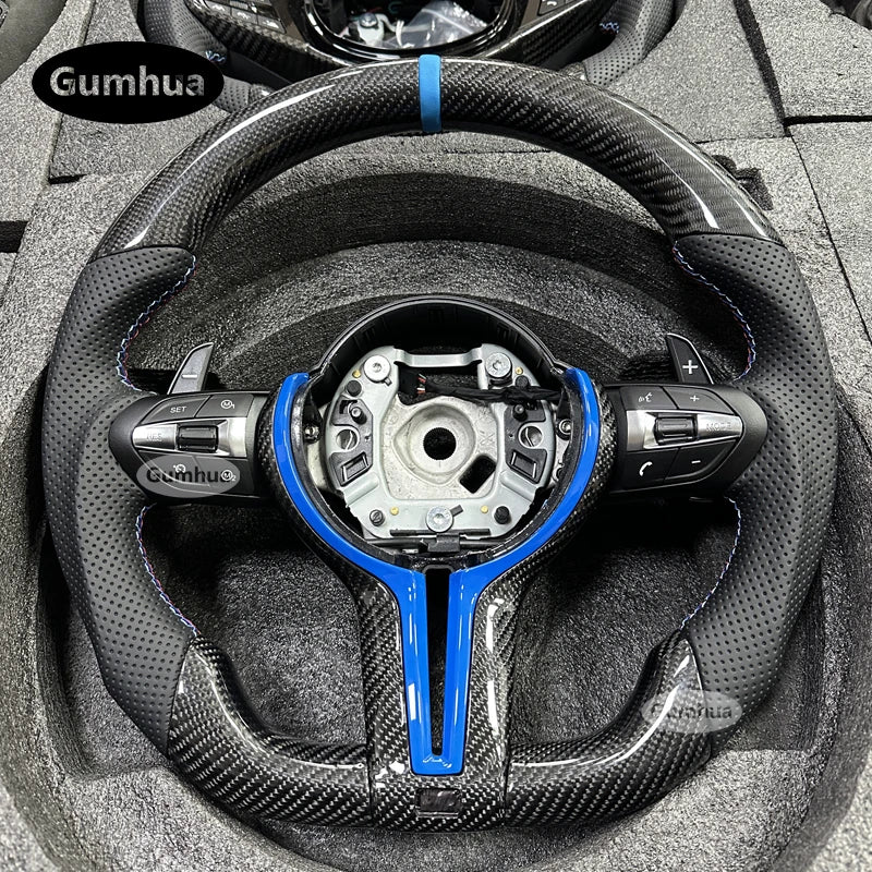 M Sport LED Steering Wheel For M1 M2 M3 M4 M5 M6 F30 F31 F32 F35 F36 F48 F52 F01 F02 F03 F10 F11 F13 F15 F16 F20 F21 F22 F25 F23