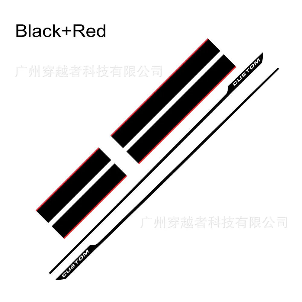 Ford Transit Tourneo Camping Car Modification Sticker Suitable For Car Engine Cover Side Rear Door Decal Sport Customization