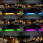 Universal Car Chassis Flexible LED Strip Light Remote /APP Control RGB Neon Light Ambient Atmosphere Lamp Auto Accessories Kit