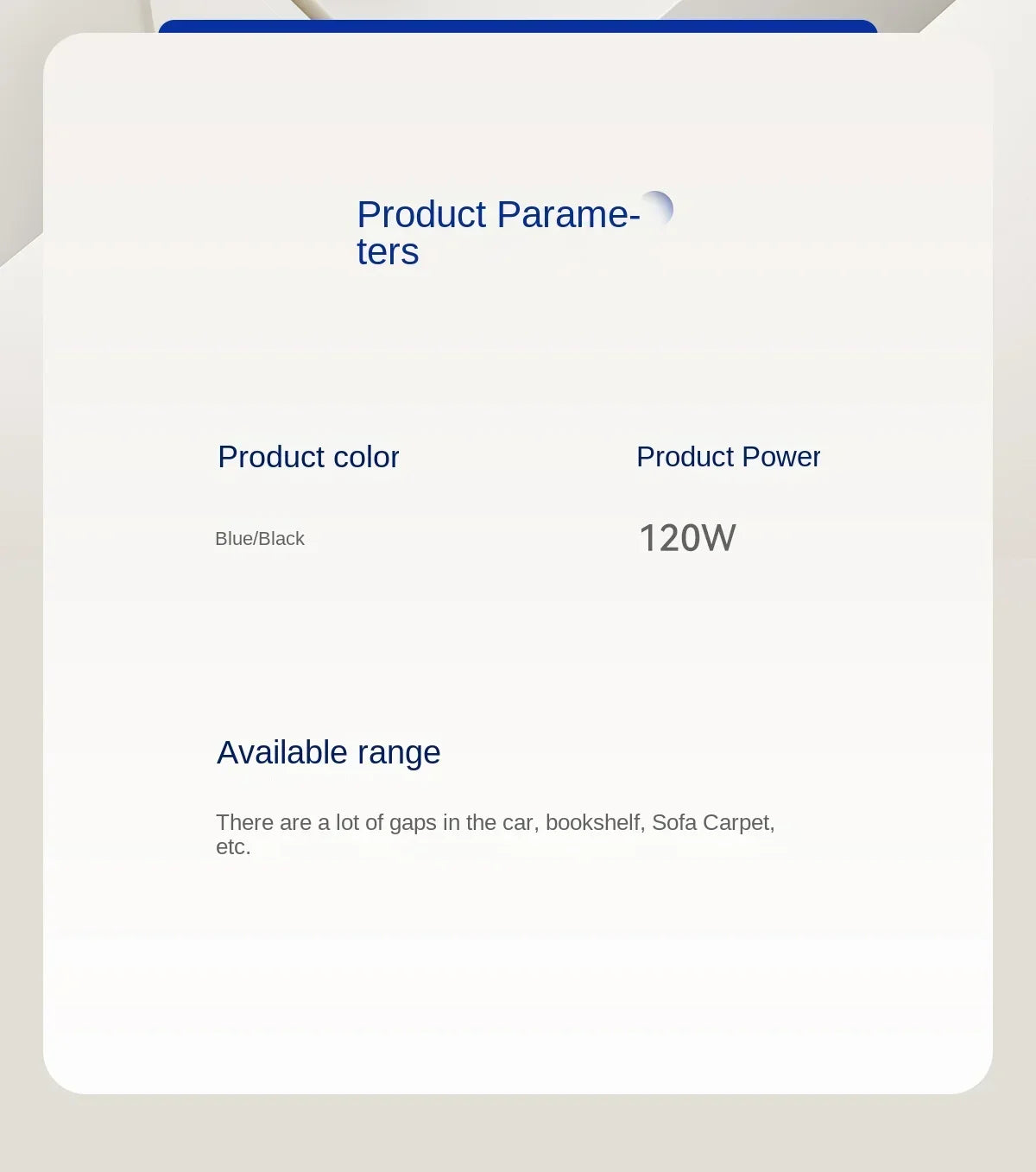 9500000Pa Automobile Vacuum Cleaner 5 in1 Wireless Vacuum Cleaner Car Handheld Strong Dust Collector Car Office Home Appliances