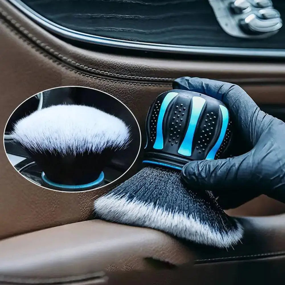 Multi-Purpose Detailing Brush Soft Bristles For Dusting or Scrubbing Interior & Delicate Surfaces Car cleaning tools