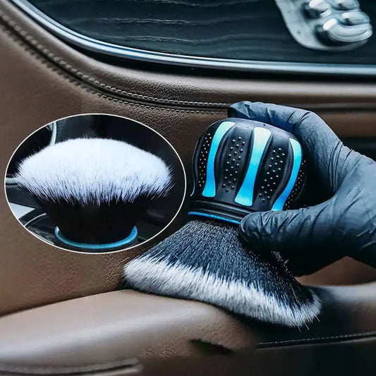 Multi-Purpose Detailing Brush Soft Bristles For Dusting or Scrubbing Interior & Delicate Surfaces Car cleaning tools