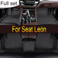 Car Floor Mat For Seat León 5F 2013~2019 Waterproof Tapete Automotivo Para Carro Car Mats Set Alfombra Para Auto Car Accessories