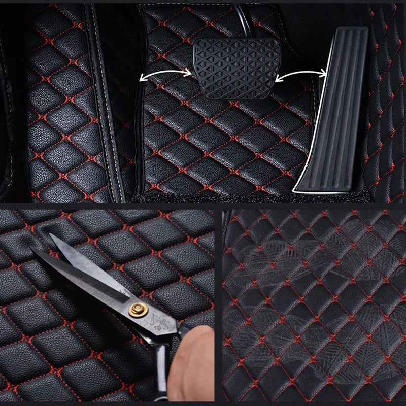 Car Floor Mat for Nissan Sentra Sylphy B18 2020~2023 2021 2022 Panel Foot TPE Liner Carpet Pad Custom Cover Rug Part Accessories