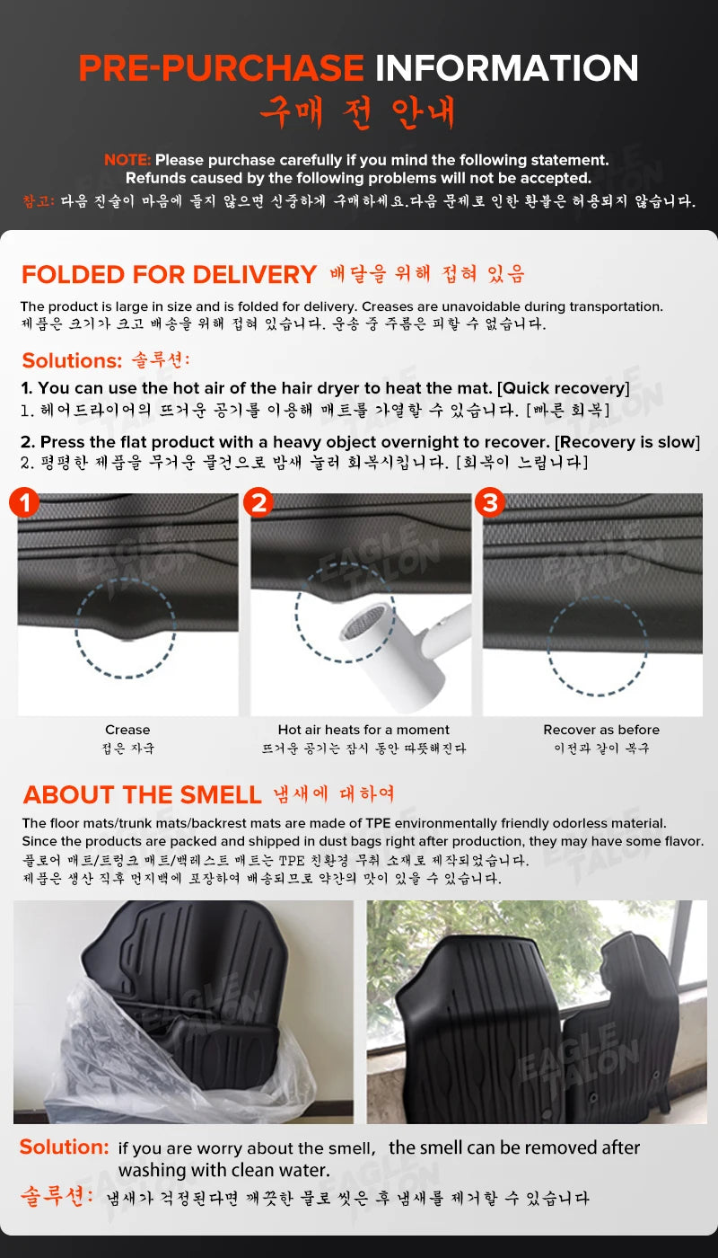 For Mercedes-Benz GLS 2020-2025 2024 2023 2022 2021 All-Weather TPE Car Floor Mat Carpet Cover Interior Protector Accessories