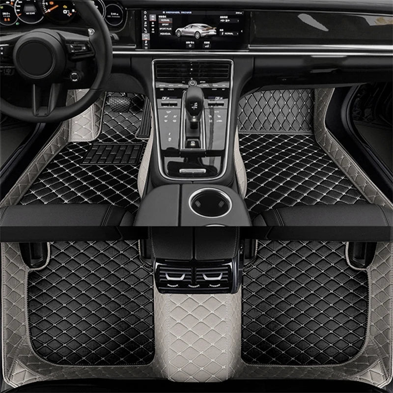 Car Floor Mat For Seat León 5F 2013~2019 Waterproof Tapete Automotivo Para Carro Car Mats Set Alfombra Para Auto Car Accessories