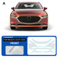 For Mazda 3 2019-2025 TPU Paint Protection Film Pre-cut PPF Anti-Scratch Car Body Clear Bra Resistant Invisible Car Accessories