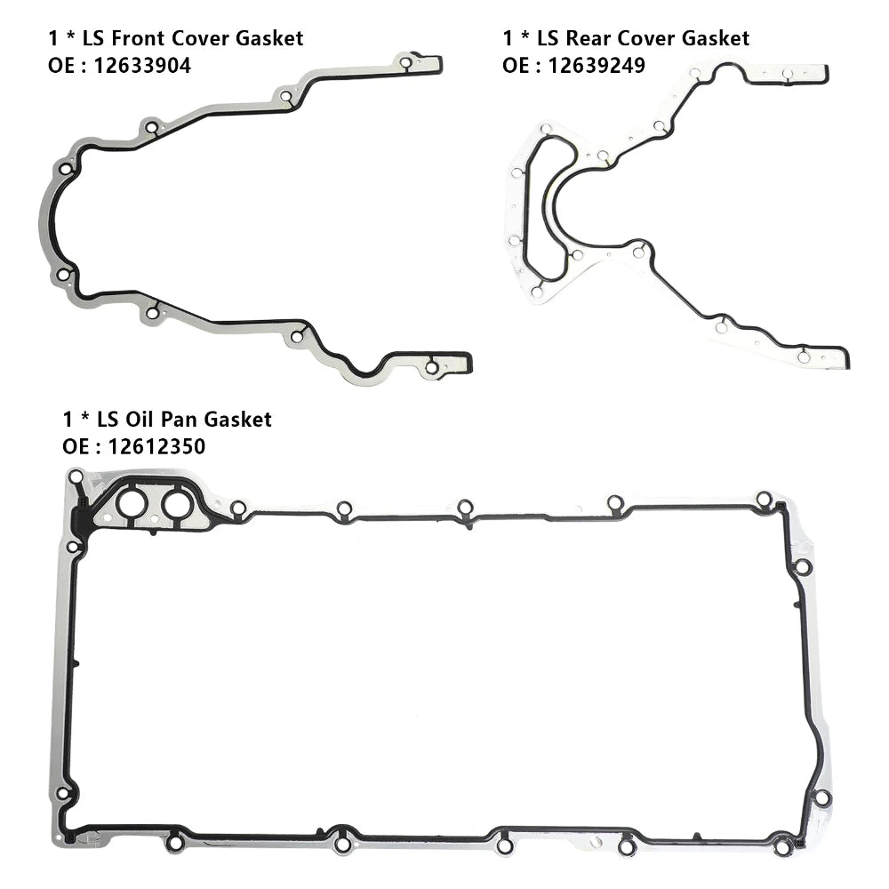 Engine Cylinder Head Gasket Kit 4.8 5.3 5.7 6.0 6.2 L For GM CADILLAC CHEVROLET GMC AVANTIAC PONTIAC SAAB BUICK HUMMER ISUZU