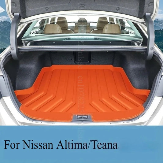 Cargo Liner for Nissan Altima/Teana Interior Accessorie Floor Carpet Tray Waterproof Pad Trunk Protection Anti-dirt Mat
