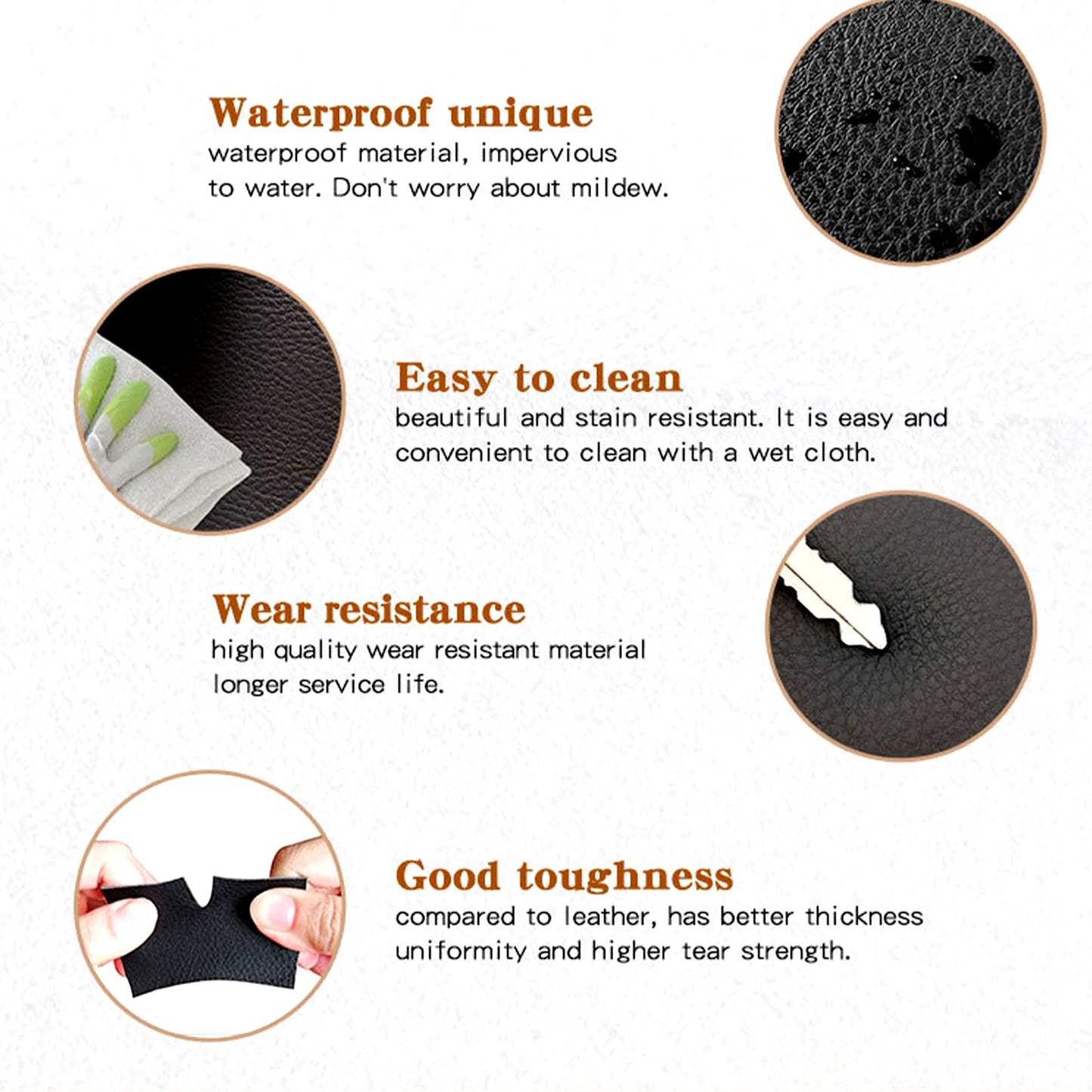 For Volkswagen VW Golf 8 MK8 2020 2021 Suede Leather Car Armrest Box Protector Cover Central Control Interior Accessories