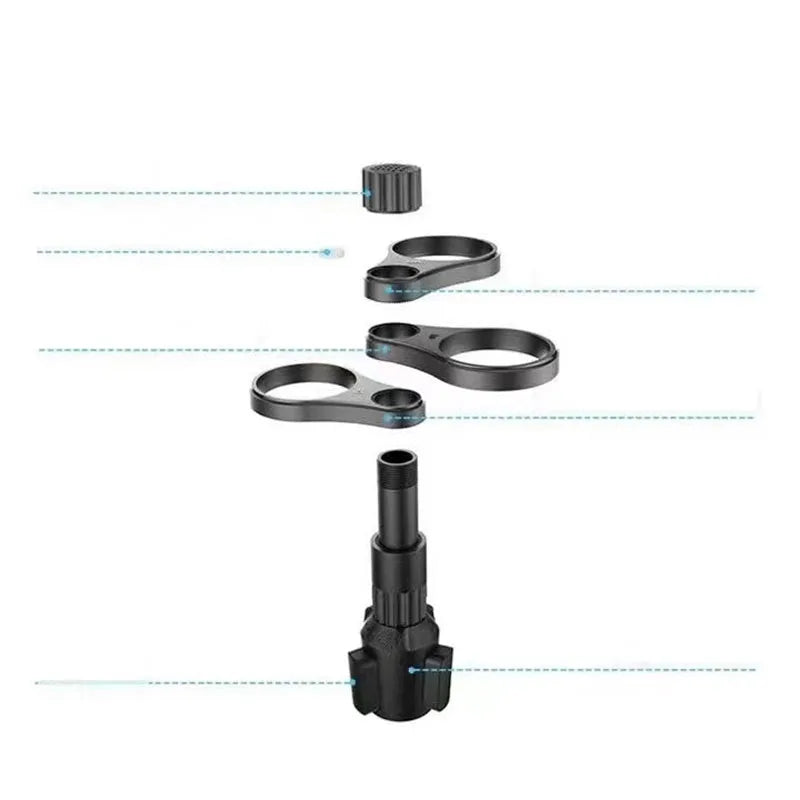 Car Cup Holder Expander Adapter 360 Rotating Insert Drinks Support Adjustable Base Car Cup Mount Beverage Bottle Bracket