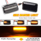 2PCS For VW Golf Mk1 Mk2 Jetta Passat Polo Audi 100 200 C3 C4 A6 S6 Dynamic LED Side Marker Light Arrow Turn Signal Blinker Lamp