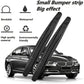 2pcs Universal Anti-Collision Protector Stickers, Car Front and Rear Corner Bumper Guard, Anti-scratch Strips, Car Accessories