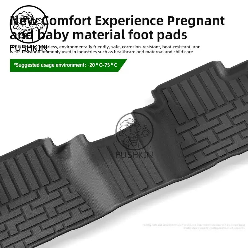 For GWM Poer KingKong 2025 2024 2023 Custom All-Weather TPE Floor Mat Trunk Mat Carpet Cover Auto Interior Accessories