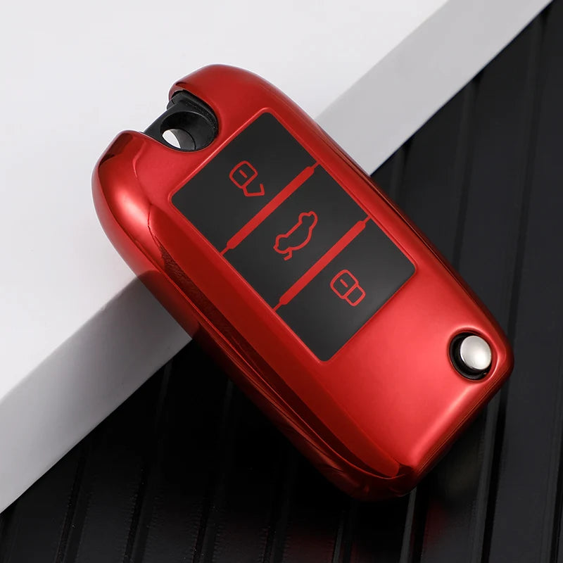 For MG6 EZS HS EHS MARVEL X MARVEL R Electric Roewe RX5 I6 I5 RX3 RX8 ERX5 MG ZS EV 2021 Soft TPU Car Key Case Cover Keychain