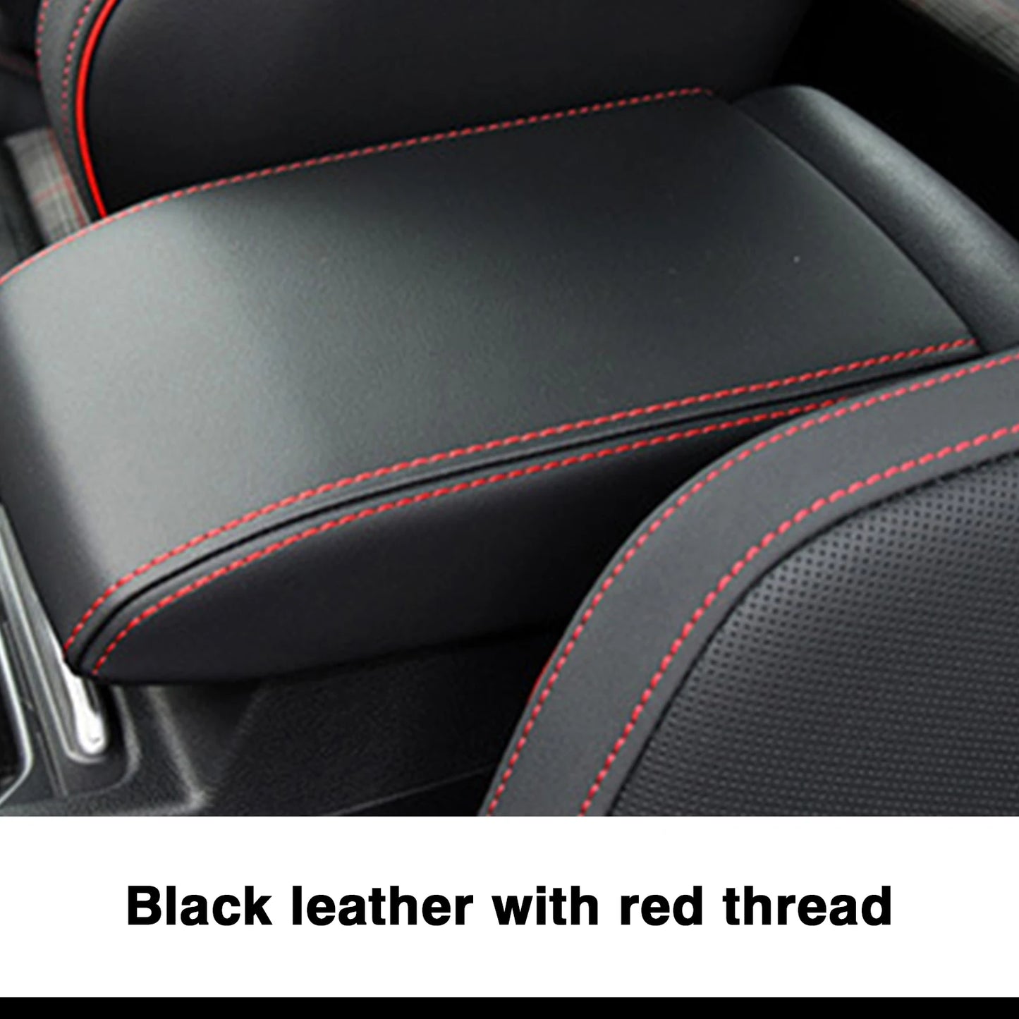 For Volkswagen VW Golf 8 MK8 2020 2021 Suede Leather Car Armrest Box Protector Cover Central Control Interior Accessories