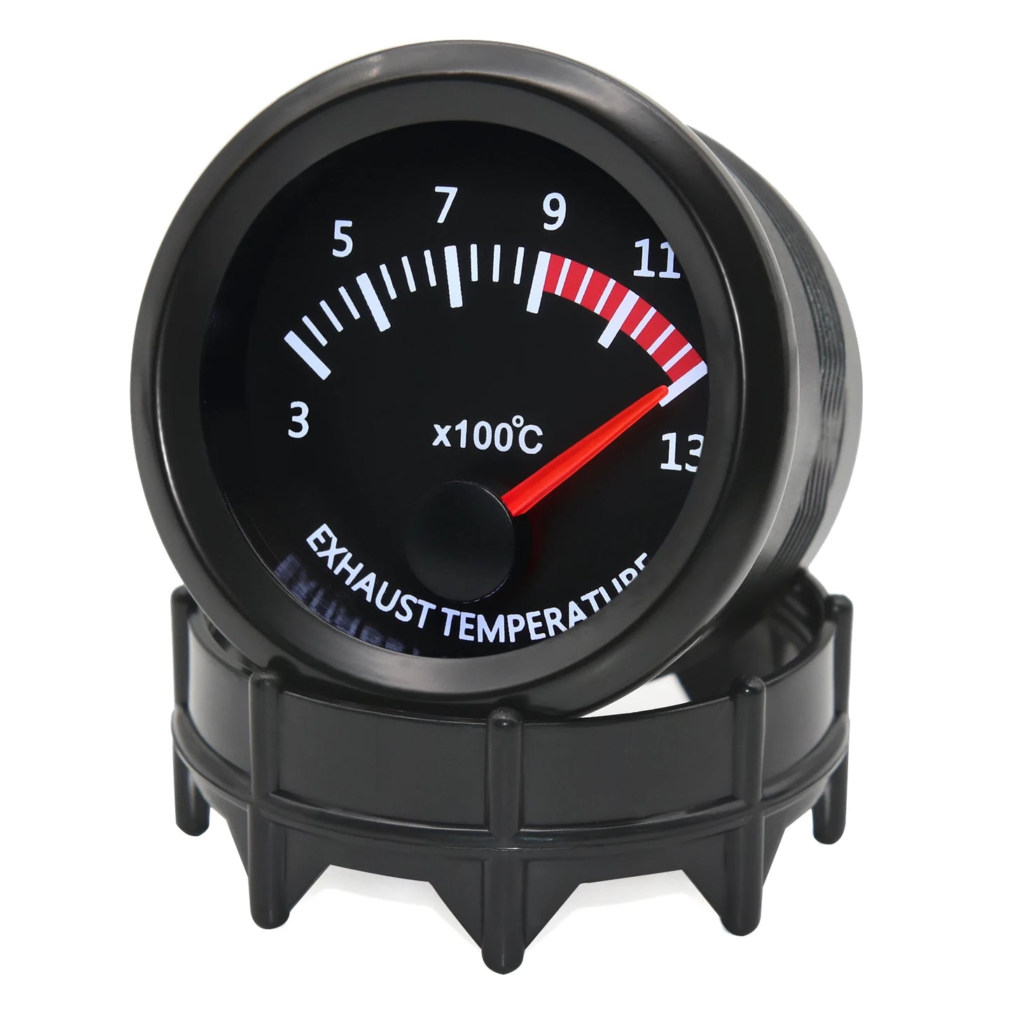 Universal 52mm 2" Car Auto Exhaust Gas Temp Gauge 300~1300 Celsius 12V Exhaust Gas Temp Gauge Ext Temp Meter EGT With Sensor
