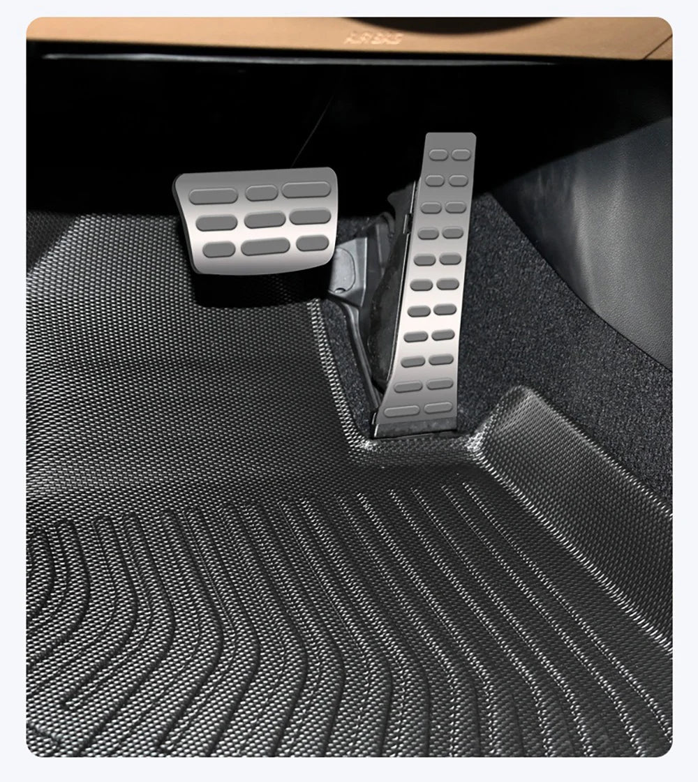 All Weather Floor Mats Cargo Liner for 2021 - 2024 2025 Kia Sorento Hybrid TPE Car Trunk Mat with Backrest Pad PHEV & HEV