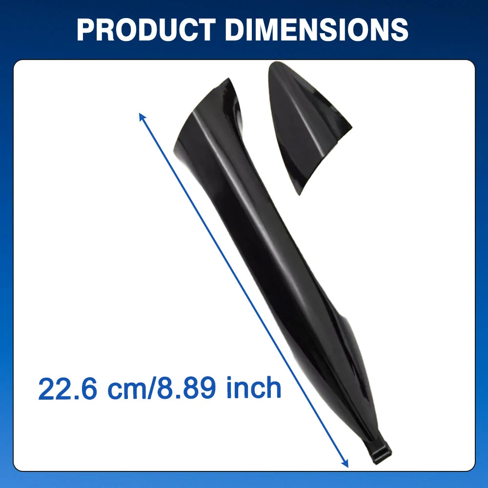 Black Exterior Door Handle for Hyundai Elantra 2011 2012 2013 2014 2015 2016 Front Rear Left Right