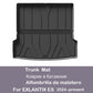 Car Floor Mats for EXLANTIX ES 2025 2024-present Trunk Mats Cargo Liner Protector Waterproof Non-slip Foot Pad Carpet Kits