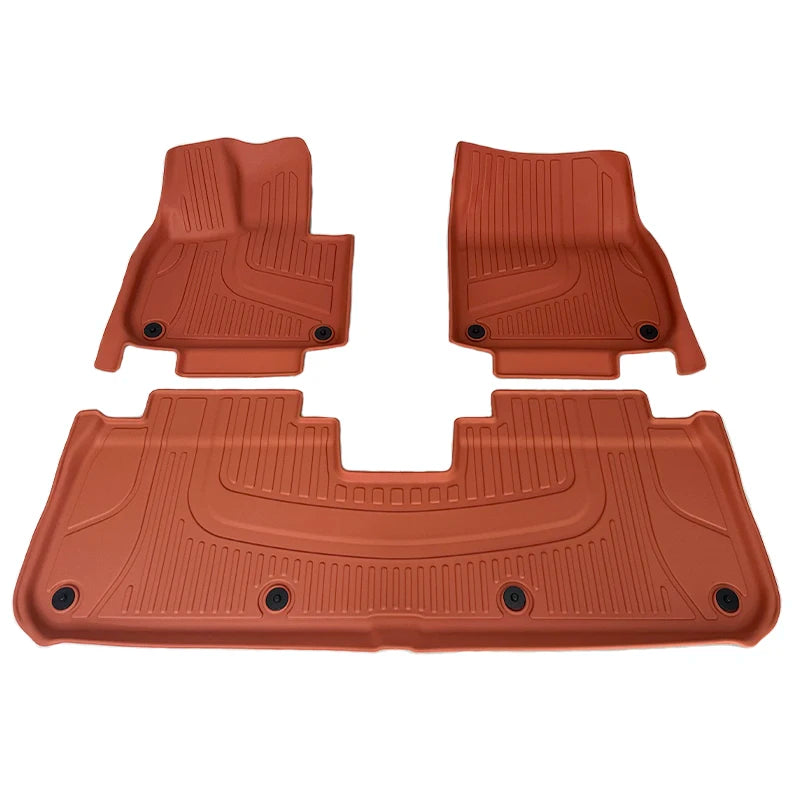 Wholesale Car Floor Mats for Lixiang L7 2023 2024 2025 Waterproof Non-slip Foot Pad TPE Car Carpet Black Floor Liners Trunk Mats